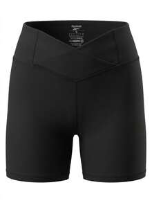 Reebok Workout Ready Women's Basic Hot Shorts Black - Negro - Ver 1