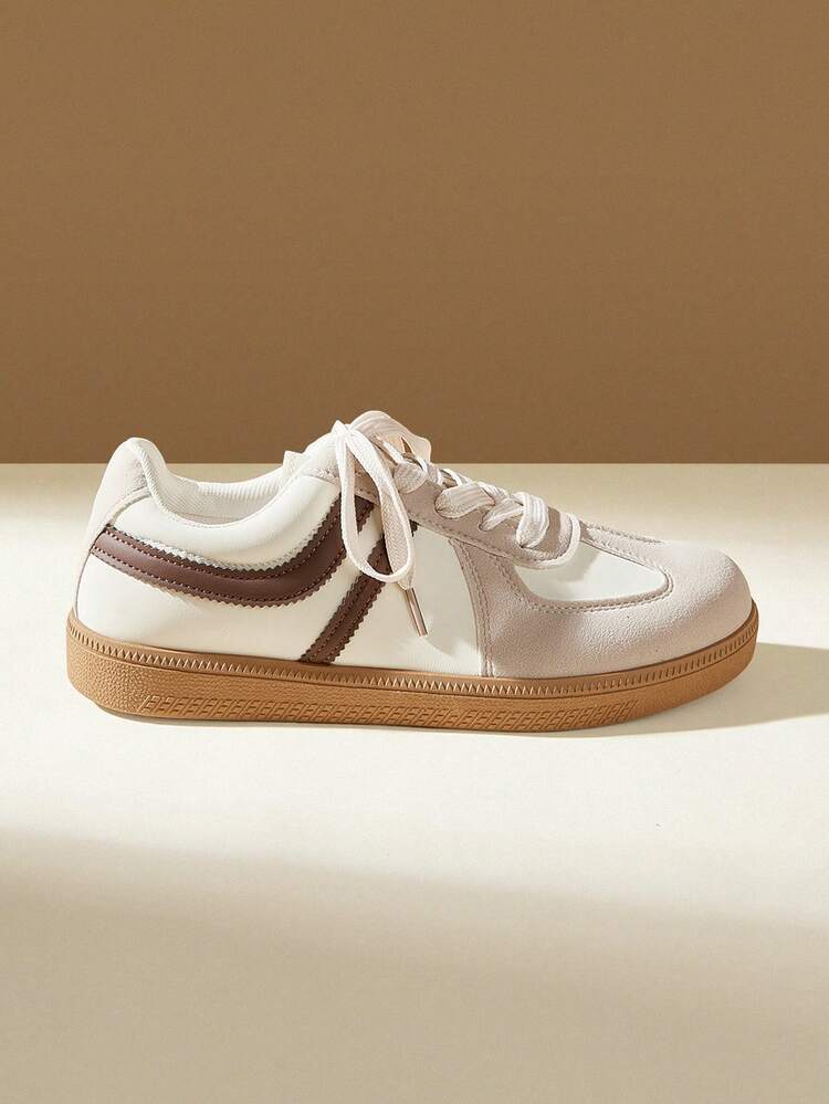 CUCCOO EASI Retro Moral Training Half-Drag Girl, Pink And Purple Matte Leather Canvas, Round Head Flat Heel, Non-Slip Beef Tendon Sole, Commuter Driving Lazy Shoes