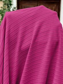 SHEIN Vestido de maternidad casual de unicolor ajustado sin mangas para el verano - Rosa Fucsia - Ver 7