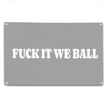 1 件粉色 F-Uck It We Ball 旗帜 3x5 英尺趣味男人洞穴墙适用于青少年女孩室内室外卧室和大学宿舍墙壁装饰挂毯礼物 - 彩色 - 查看 20