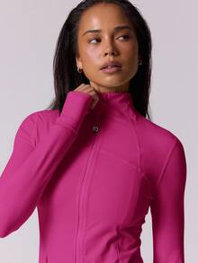 Musera Sport Chaquetas deportivas para mujer - Rosa Fucsia - Ver 2