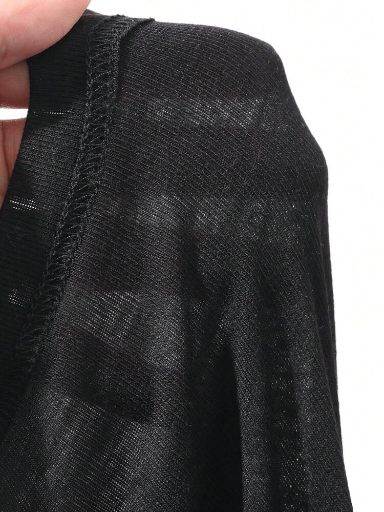 Women Slim Fit Long Sleeve Casual Sheer Tee, Elegant Layering Top