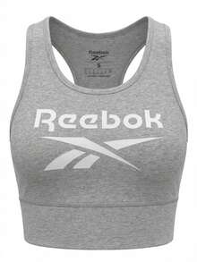 Reebok Women's Sports Bra Grey - Grey - View 1