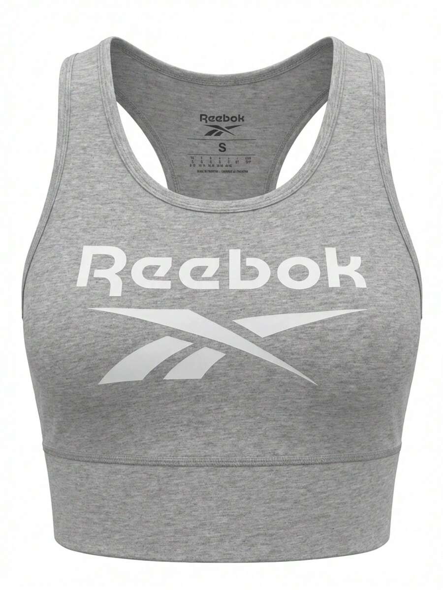 Reebok Women's Sports Bra Grey - Grey - View 1