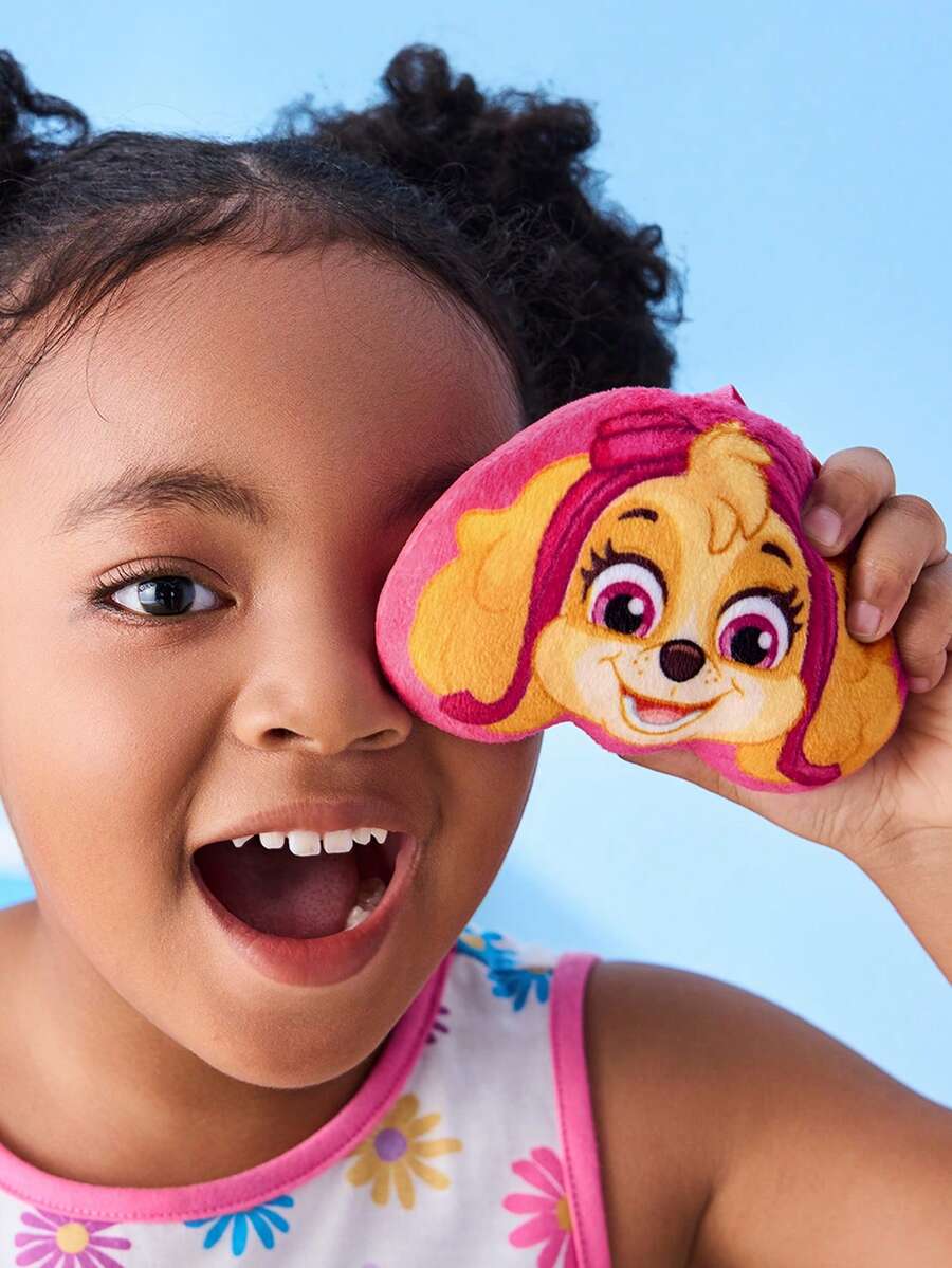 SHEIN | PAW Patrol 1 Mặt dây chuyền hình chó bằng vải nhung mềm mại, có thể treo trên túi xách và chìa khóa, mặt dây chuyền dễ thương, dùng hàng ngày. - skye - Xem 1