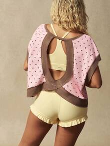 VARSITIE Women Sports Tees & Tanks - Multicolor - View 6