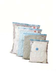 3pcs Thick Vacuum Compression Bags, Airtight Storage Bags For Bedding, Clothing, Travel, Dorm Room, Reusable Compress Bags To Save Space, Home Essential Supplies, Dust Cover, Gift Dress Pants Shoes Jeans Boots Skirtbedroom,Organizer,Organiser,Home Storage,White T Shirt Women,Black Pants Women,Ladies Winter Clothes,Dress,Winter Clothes For Ladies,Elegant Woman Dresses,White Shirt For Ladies,Long Sleeve - Clear - View 3