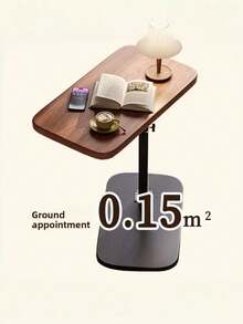 1PC Compact Adjustable Height Lift Top Side Table Mobile Rolling End Table Couch Sofa Coffee Table Small Nightstand Bedside Stand Simple Minimalist Furniture For Living Room Bedroom Space Saving - Multicolor - View 8