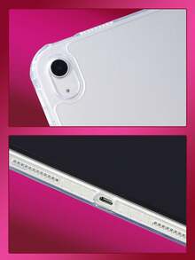 THE POWERPUFF GIRLS X SHEIN 卡通彩虹女孩平板电脑保护套，兼容 iPad (A16) 11 英寸第 11 代（2025 年款）/ iPad 第 10 代、iPad Pro 2020/2021 11 英寸、iPad 7/8/9 代、Galaxy Tab A9 Plus，高端质感，支持 3+Y 折叠，具备自动唤醒/睡眠功能和内置笔槽，防震保护套。 - 彩色 - 查看 5