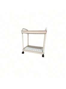 3/4/5-Tier Rolling Storage Cart With Wheels - Multi-Functional Organizer, Sturdy Plastic Construction, Easy To Assemble, Tool-Free, Space-Saving Storage Rack Suitable For Kitchens, Bathrooms, Offices, Bedrooms - Suitable For Home And Commercial Use - White/Black Floor Cart, Family Organizer, Compact Design, Durable Construction, Mobile Storage Rack, Office Worker, Bookshelf (Some Colors Are Random) - Car Storage Rack/Black - View 10