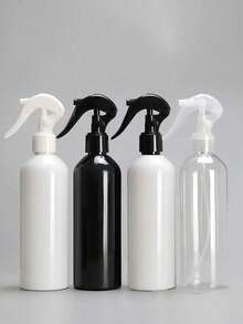 3pcs Spray Bottle Set/Color Optional, 100ml Small Transparent Empty Spray Bottle, Travel Size Liquid Sprayer Suitable For Cosmetics, Cleaning And Personal Care (Style Random) - Multicolor - View 5