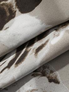 DAZY Áo ngủ nữ dáng rộng in hoa, thích hợp cho mùa xuân/hè. - màu xanh lá - Xem 9