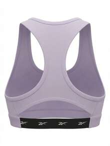 Reebok Women's Sports Bra Purple - Purple - View 2