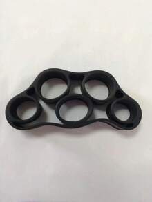 7pcs Fitness Grip Strengthener Kit, Finger Exerciser Hand Wrist Muscle Trainer - Black - View 4