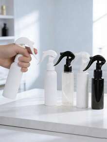 3pcs Spray Bottle Set/Color Optional, 100ml Small Transparent Empty Spray Bottle, Travel Size Liquid Sprayer Suitable For Cosmetics, Cleaning And Personal Care (Style Random) - Multicolor - View 1