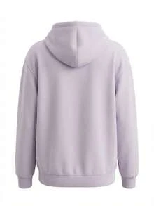 Reebok Women's Fleece Hoodie Purple - Purple - View 2