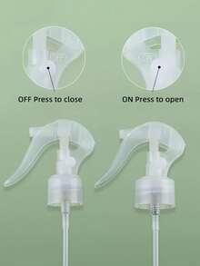 3pcs Spray Bottle Set/Color Optional, 100ml Small Transparent Empty Spray Bottle, Travel Size Liquid Sprayer Suitable For Cosmetics, Cleaning And Personal Care (Style Random) - Multicolor - View 2