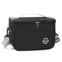 1个Fleymu可折叠可重复使用保温午餐盒 - 便携式防水午餐盒，适用于用餐、午餐、工作、学校、露营、旅行 - 彩色 - 查看 13