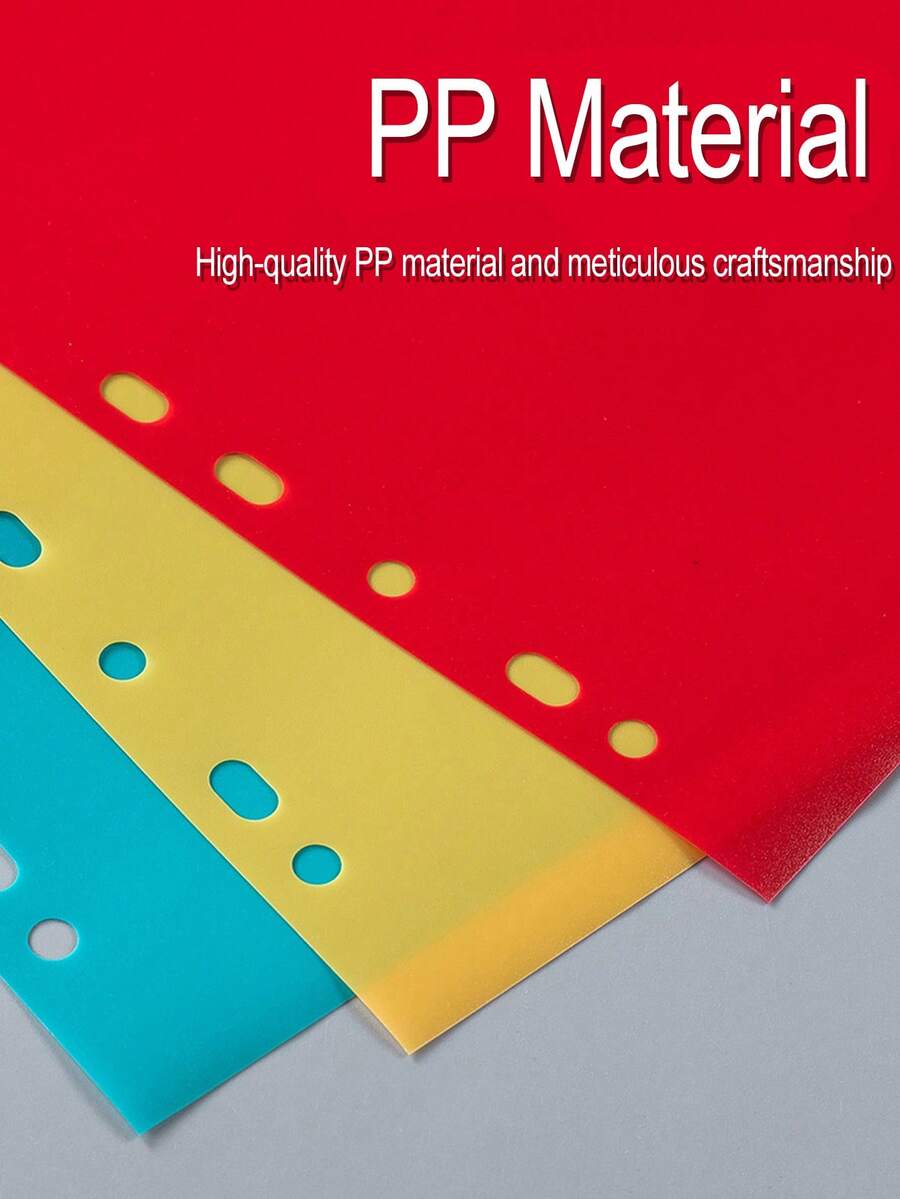21Sheets A4 Multicolor Numbered Index Dividers, A-YZ Alphabet Dividers, Mixed Color Document Organizers For School Office File Classification & Archive Storage - Multicolor - View 1