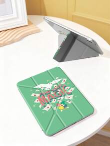 HARRY POTTER X SHEIN 鸽子信使平板电脑保护套，兼容 iPad 11/iPad 10/iPad 9/iPad Air 5/iPad Air 7 13 英寸/iPad Air 6 11 英寸，兼容三星 Galaxy Tab A9 Plus，高端质感，支持 3+Y 折叠，具备自动唤醒/睡眠功能和内置笔槽，防震保护套 - 彩色 - 查看 3