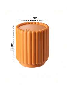 Thùng rác để bàn gia dụng mới, nắp mở kiểu nhấn, miệng rộng, thiết kế hình hoa hướng dương nhỏ gọn. - Nhiều màu - Xem 2