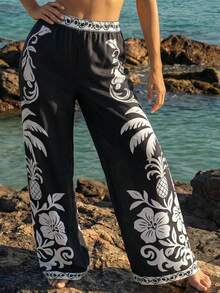 CAJUNI Chic Vacation Bicolor Chic Two Pieces Coord Set - Black and White - View 5
