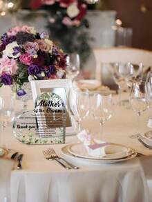 1 chiếc hộp quà hình trái tim vuông bằng acrylic dành tặng chú rể, mẹ, quà cưới, quà cảm ơn mẹ, quà lưu niệm phong cách sống động, quà tri ân. - Nhiều loại - Xem 2