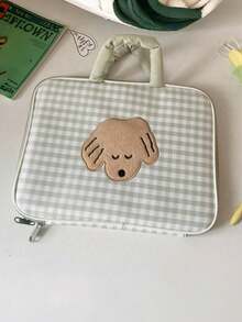 Checkerboard Check Cute Cartoon Laptop Storage Bag Waterproof Shockproof Lightweight Portable Travel Office School Notebook Carrying Case Inner Sleeve For 11 13 Inch - multicolor - View 19