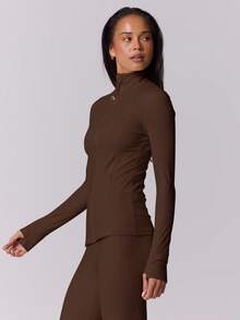 Musera Sport Women Sports Jackets - Mocha Brown - View 3