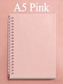 120-Page Spiral Bound Notebook - Blue Minimalist Cover, Portable Ledger For Accounting, Note-Taking & Planning, Perfect For School, Work, Gift (Teacher's Day, Graduation) - Multicolor - View 10