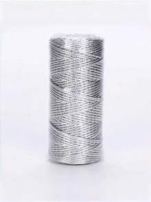 1/2 piezas Adornos colgantes para envolver regalos, suministros para fiestas, manualidades de costura, decoración del hogar, cuerda de macramé dorada y plateada, hilo retorcido, cinta, suministros de manualidades para el Día de San Valentín, cuerda, cinta, hilo de bricolaje - Multicolor - Ver 3