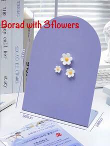 Magnetic Message Board & Card Holder Display, Desktop Notepad Organizer With Vertical Badge Storage, Office Desk Accessory & Workspace Organizer - one-size - View 15