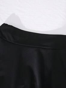 SHEIN Váy legging thể thao và múa ba lê đa năng, dễ phối đồ cho bé gái, thích hợp cho mùa hè/xuân/thu. - màu đen - Xem 7