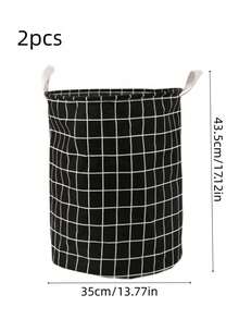 1 giỏ đựng quần áo bẩn gia đình, quà tặng, hộp đựng đồ có lưới, gấp gọn, chống thấm nước, cỡ lớn dùng cho phòng tắm, phòng ngủ và các phòng khác. Giỏ đựng quần áo bẩn, giỏ giặt, hộp đựng đồ phòng tắm, giỏ, giỏ đựng đồ, giỏ đựng quần áo gấp gọn. - màu đen - Xem 8