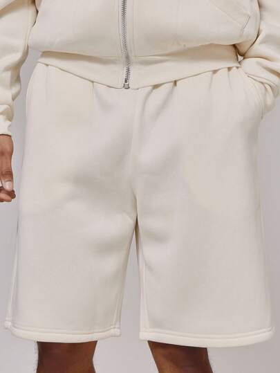 Musero Longer Line Sweat Elasticated Drawstring Waistband Co Ord Shorts Only Spring Summer Essentials