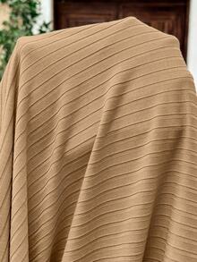 Maternity Solid Color Ribbed Fitted Camisole Dress - Khaki - View 7