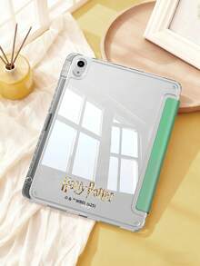 HARRY POTTER X SHEIN 鸽子信使平板电脑保护套，兼容 iPad 11/iPad 10/iPad 9/iPad Air 5/iPad Air 7 13 英寸/iPad Air 6 11 英寸，兼容三星 Galaxy Tab A9 Plus，高端质感，支持 3+Y 折叠，具备自动唤醒/睡眠功能和内置笔槽，防震保护套 - 彩色 - 查看 2