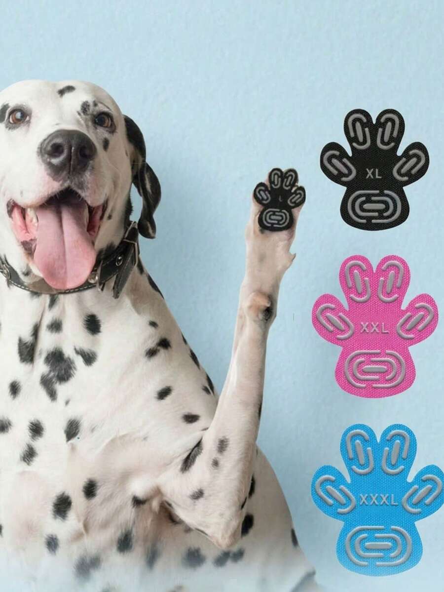 PETSIN 1 Piece Pet Anti-Slip Paw Pad; Dog Toe Grip Pad; Anti-Slip And Anti-Scratch Paw Pad For Dogs; Pet - Multicolor - View 1
