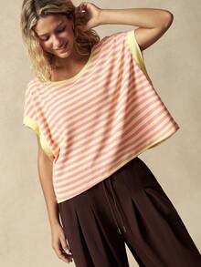 VARSITIE Women Sports Tees & Tanks - Multicolor - View 1