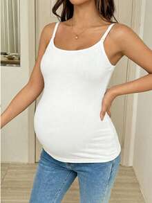SHEIN Maternity T-Shirts - Black and White - View 6