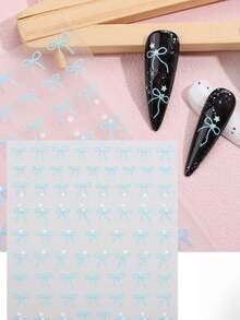 4 Miếng Dán Móng Tay Trang Trí Ngày Valentine Hình Nơ 3D Tự Dính Hình dán Móng Tay Dành Cho Nữ Thiết Kế Lấp Lánh Hình Ngôi Sao Phụ Kiện Làm Móng Nghệ Thuật Tự Làm - Nhiều màu - Xem 8