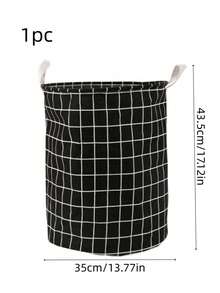 1 giỏ đựng quần áo bẩn gia đình, quà tặng, hộp đựng đồ có lưới, gấp gọn, chống thấm nước, cỡ lớn dùng cho phòng tắm, phòng ngủ và các phòng khác. Giỏ đựng quần áo bẩn, giỏ giặt, hộp đựng đồ phòng tắm, giỏ, giỏ đựng đồ, giỏ đựng quần áo gấp gọn. - màu đen - Xem 7