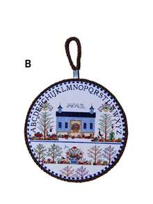 Juego de salvamanteles de cerámica inglesa vintage con diseño de libro ilustrado, resistente al calor, posavasos redondos para mesa, mantel individual, decoración del hogar y cocina, pintados a mano, antideslizantes y fáciles de limpiar - Multicolor - Ver 20