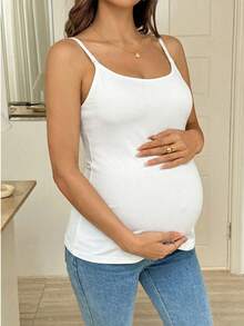 SHEIN Maternity T-Shirts - Black and White - View 3