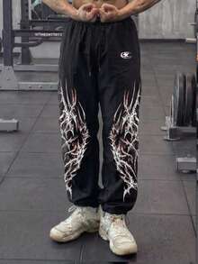 GymBeat 男士运动裤 - 黑色 - 查看 4