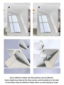 FRIENDS X SHEIN Ốp bảo vệ máy tính bảng hình các nhân vật phim và truyền hình Friends, tương thích với iPad (A16) 11 inch thế hệ thứ 11 2025/Pad thế hệ thứ 10, iPad Pro 2020 11 inch, iPad 7/8/9, Galaxy Tab S6 Lite 10.4 inch, chất liệu cao cấp, có thể gập 3+Y, chức năng tự động bật/tắt màn hình và ngăn đựng bút tích hợp, chống sốc, quà tặng cho gia đình và bạn bè. - Nhiều màu - Xem 9