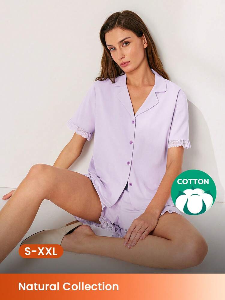 Pink Airy Women Pajama Set