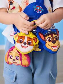 SHEIN | PAW Patrol 1 Mặt dây chuyền hình chó bằng vải nhung in hình, có thể treo trên túi xách và chìa khóa, mặt dây chuyền vải nhung dễ thương, kích thước nhỏ. - Ali - Xem 2