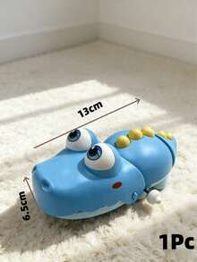 MINKOJA 1Pc Fun Swing Wind-Up Crocodile, Cartoon Animal, Educational & Cute Race Toy - Multicolor - View 11