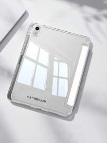 FRIENDS X SHEIN Ốp bảo vệ máy tính bảng Friends tương thích với iPad 11/Pad 10/Pad 9/Pad Air thế hệ thứ 5/Pad Air thế hệ thứ 7 13 inch/Pad Air thế hệ thứ 6 11 inch/, tương thích với Samsung Galaxy Tab A9 Plus, chất liệu cao cấp, có thể gập 3+Y, chức năng tự động bật/tắt màn hình và ngăn đựng bút tích hợp, chống sốc. - Nhiều màu - Xem 2